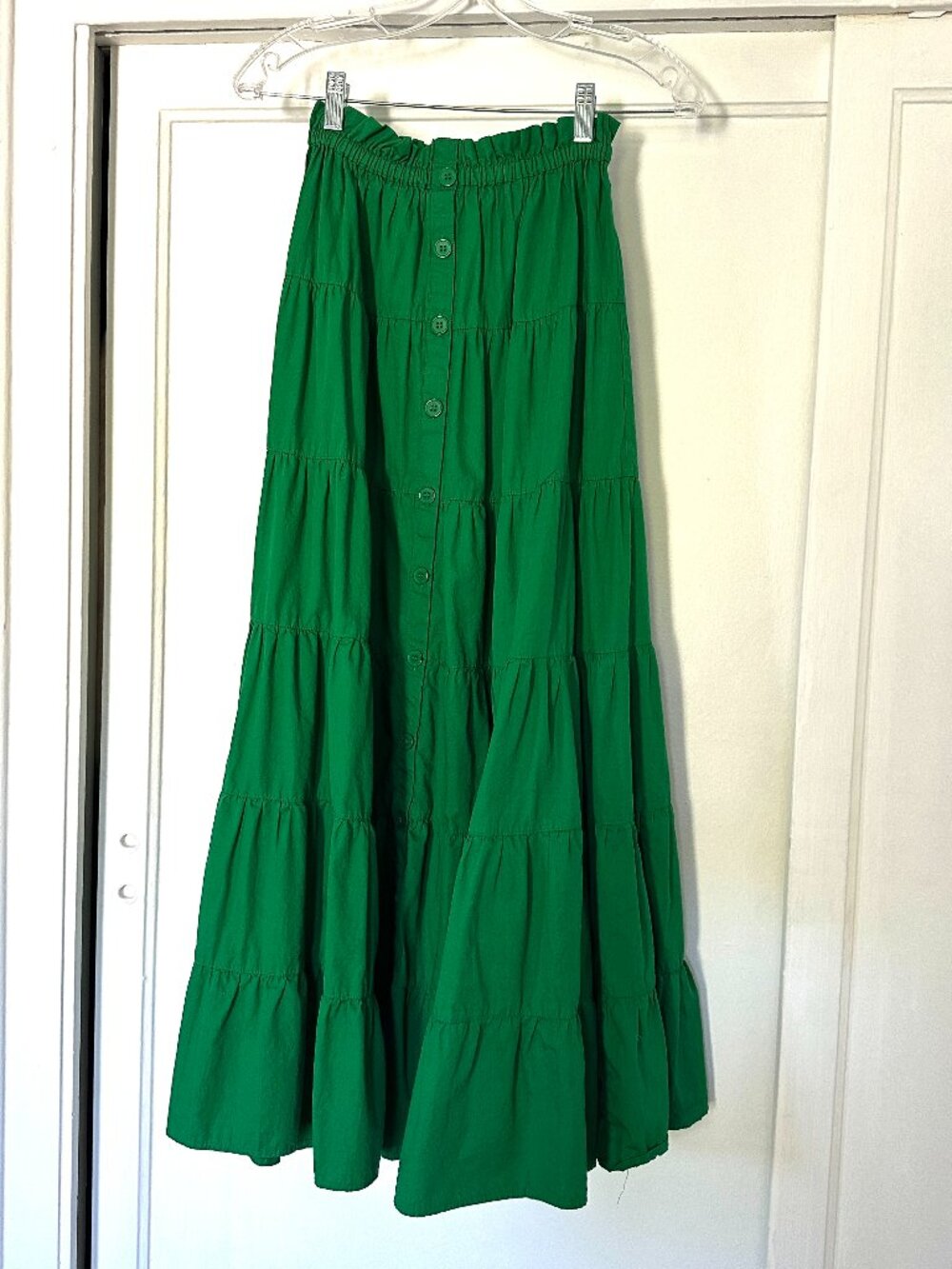 Antik Batik Emerald Maxi Skirt